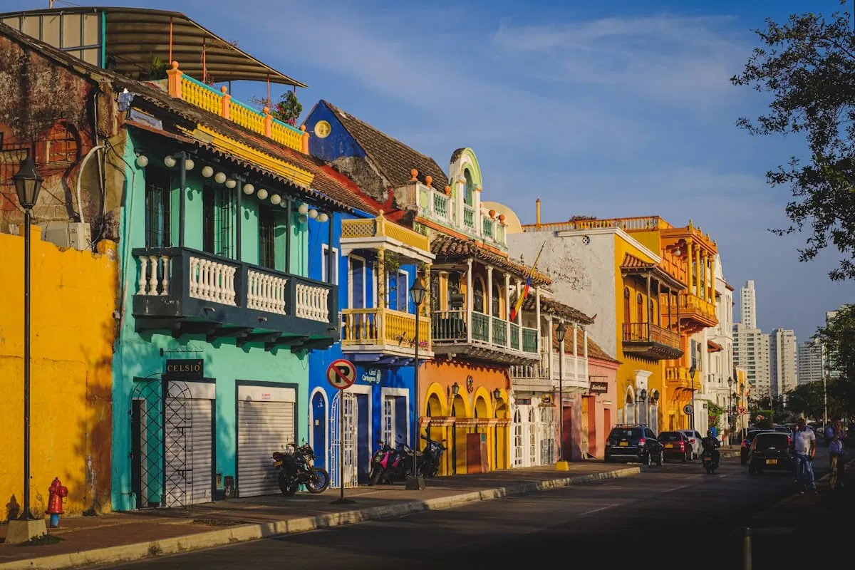 Vista de Cartagena desde la bahía