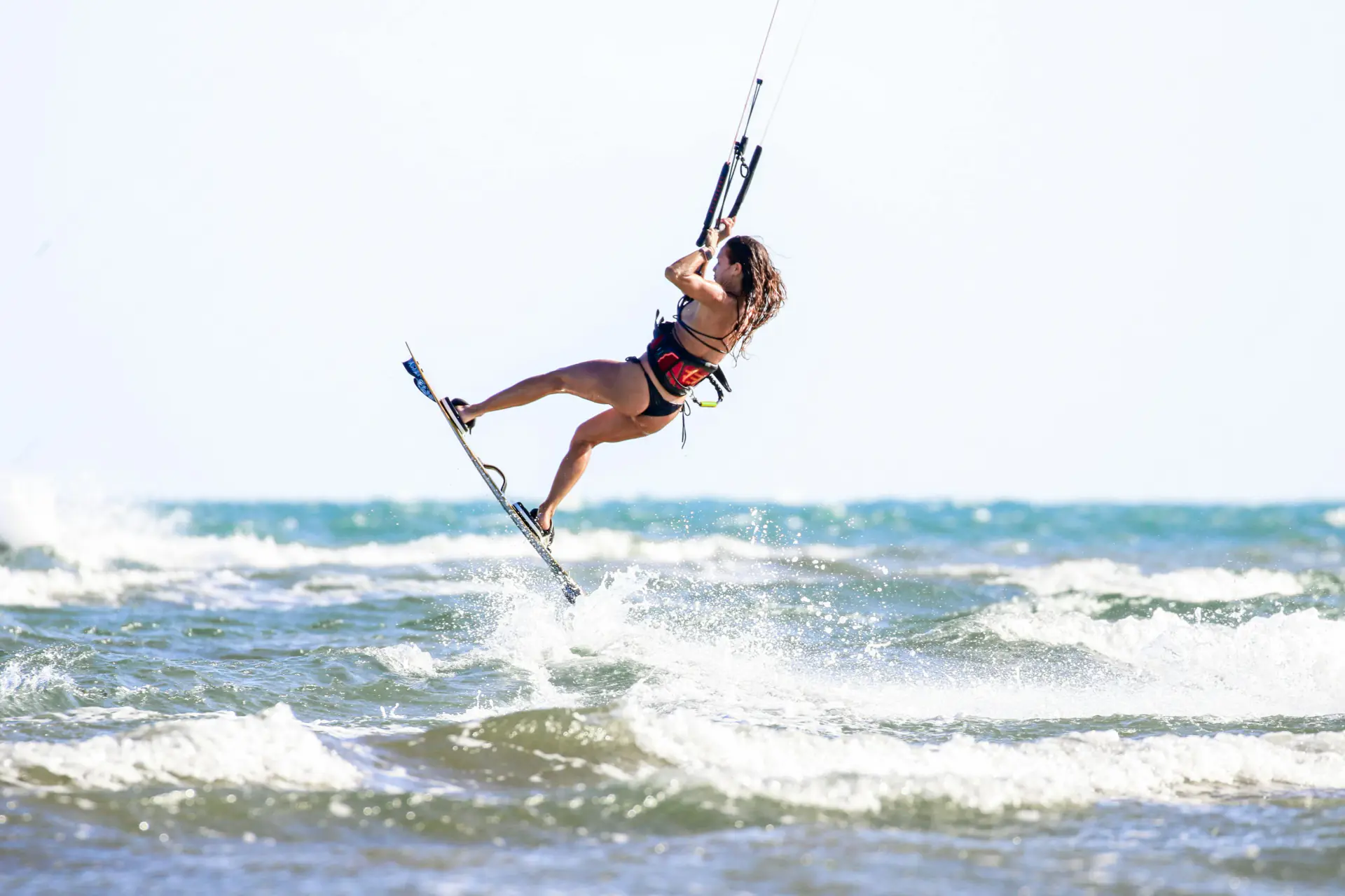 Clase de kitesurf para principiantes en La Boquilla