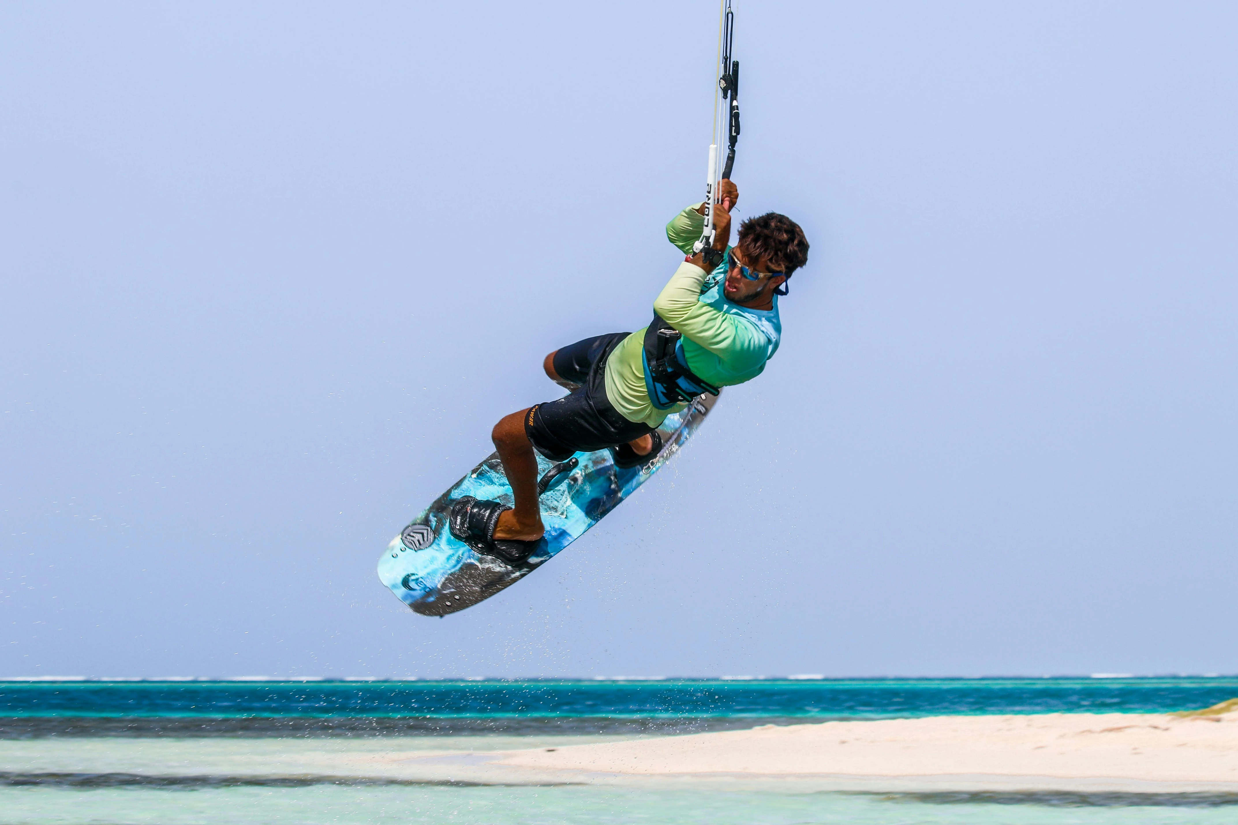 Kitesurf en las playas de Cartagena