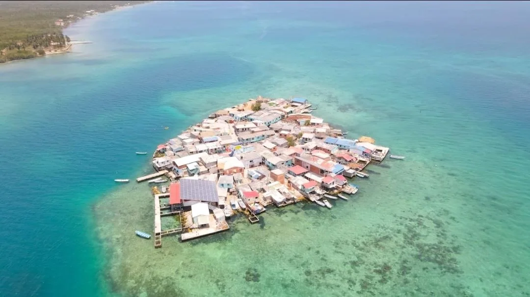 Vista aérea de Santa Cruz del Islote