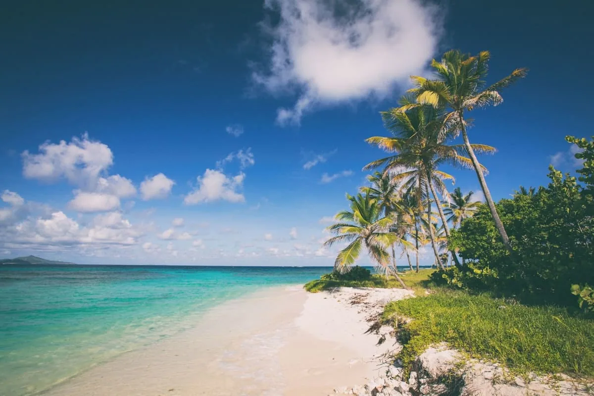 Playa Blanca en Barú cerca de Cartagena